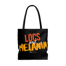 Load image into Gallery viewer, LOCS AND MELANIN Tote Bag