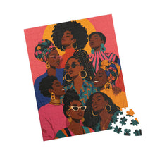 Load image into Gallery viewer, Sisterhood | Black Art Puzzle | 100/250/500/1000 Piece Adult Afro Puzzles