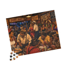 Load image into Gallery viewer, Juke Joint Black Art Puzzle Hilarious African American Caricatures Fun Gift for Her/Him 110/252/520/1000 Piece Adult Puzzles
