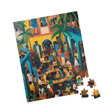 Load image into Gallery viewer, Afro-Caribbean Black Art Puzzle | African American Caricatures Fun Gift for Her/Him 250/500/1000 Piece Adult Puzzles