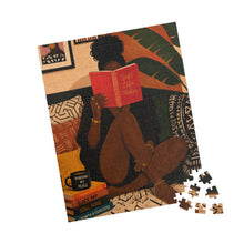 Load image into Gallery viewer, Minding My Peace - Afrocentric Black Art Puzzle, Giftforher, 100/250/500/1000 Piece Adult Puzzles