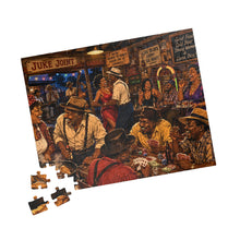 Load image into Gallery viewer, Juke Joint Black Art Puzzle Hilarious African American Caricatures Fun Gift for Her/Him 110/252/520/1000 Piece Adult Puzzles