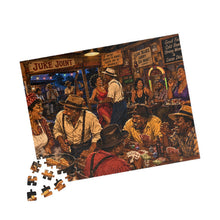 Load image into Gallery viewer, Juke Joint Black Art Puzzle Hilarious African American Caricatures Fun Gift for Her/Him 110/252/520/1000 Piece Adult Puzzles