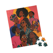 Load image into Gallery viewer, Sisterhood | Black Art Puzzle | 100/250/500/1000 Piece Adult Afro Puzzles
