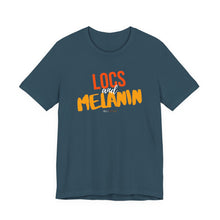 Load image into Gallery viewer, LOCS and MELANIN Unisex T-Shirt