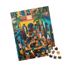 Load image into Gallery viewer, Afro-Caribbean Black Art Puzzle | African American Caricatures Fun Gift for Her/Him 250/500/1000 Piece Adult Puzzles