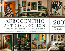 Load image into Gallery viewer, 250-Piece | Afrocentric Wall Art Bundle | Celebrating Black Women | Gallery Wall Art