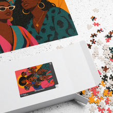 Load image into Gallery viewer, Sisterhood | Black Art Puzzle | 100/250/500/1000 Piece Adult Afro Puzzles