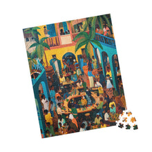 Load image into Gallery viewer, Afro-Caribbean Black Art Puzzle | African American Caricatures Fun Gift for Her/Him 250/500/1000 Piece Adult Puzzles