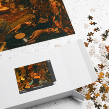 Load image into Gallery viewer, 70's Kickback | Nostalgic Black Art Puzzle | 100, 250, 500, 1000 Piece Adult Afro Puzzles