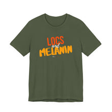 Load image into Gallery viewer, LOCS and MELANIN Unisex T-Shirt