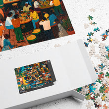 Load image into Gallery viewer, Afro-Caribbean Black Art Puzzle | African American Caricatures Fun Gift for Her/Him 250/500/1000 Piece Adult Puzzles