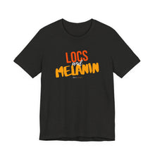 Load image into Gallery viewer, LOCS and MELANIN Unisex T‑Shirt — Heather Collection