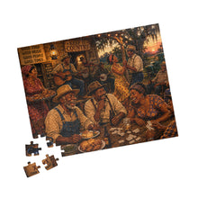 Load image into Gallery viewer, Southern Get Together | Black Art Puzzle | 100, 250, 500, 1000 Piece Puzzle