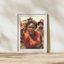 Load image into Gallery viewer, Black History Poster Art | Freedom &amp; Resistance, Powerful Women, Juneteenth