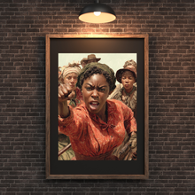Load image into Gallery viewer, Black History Poster Art | Freedom &amp; Resistance, Powerful Women, Juneteenth