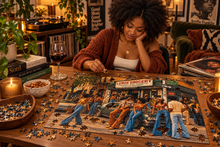 Load image into Gallery viewer, Lenox Avenue | Nostalgic Black Art Puzzle | 100, 250, 500, 1000 Piece Adult Afro Puzzles