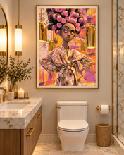 Load image into Gallery viewer, Say What?! Stank Face Bathroom Art Collection | 10-Piece Afrocentric Wall Art Bundle | Digital Download