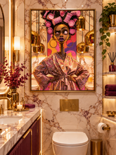 Load image into Gallery viewer, Say What?! Stank Face Bathroom Art Collection | 10-Piece Afrocentric Wall Art Bundle | Digital Download
