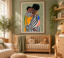 Load image into Gallery viewer, African Mother and Child | Afrocentric Wall Art Bundle | Printable Nursery Decor