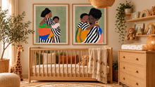 Load image into Gallery viewer, African Mother and Child | Afrocentric Wall Art Bundle | Printable Nursery Decor