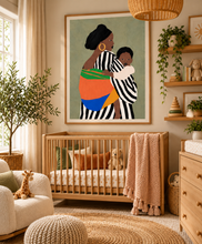 Load image into Gallery viewer, African Mother and Child | Afrocentric Wall Art Bundle | Printable Nursery Decor