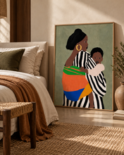 Load image into Gallery viewer, African Mother and Child | Afrocentric Wall Art Bundle | Printable Nursery Decor