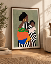 Load image into Gallery viewer, African Mother and Child | Afrocentric Wall Art Bundle | Printable Nursery Decor