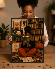 Load image into Gallery viewer, Mind Over Noise - Afrocentric Black Art Puzzle, Giftforher, 100/250/500/1000 Piece Adult Afro Puzzles