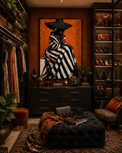 Load image into Gallery viewer, Afrocentric Black Woman Luxury Wall Art Premium Matte Paper Poster