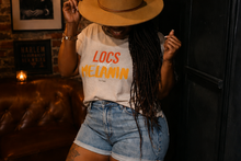 Load image into Gallery viewer, LOCS and MELANIN Unisex T‑Shirt — Heather Collection