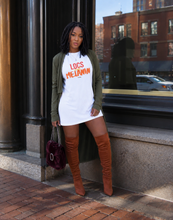 Load image into Gallery viewer, LOCS and MELANIN T‑Shirt Dress