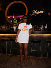 Load image into Gallery viewer, LOCS and MELANIN T‑Shirt Dress