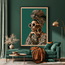 Load image into Gallery viewer, 250-Piece | Afrocentric Wall Art Collection | Celebrating Black Women | Gallery Wall Art Bundle | Digital Download