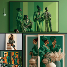 Load image into Gallery viewer, 250-Piece | Afrocentric Wall Art Collection | Celebrating Black Women | Gallery Wall Art Bundle | Digital Download