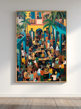 Load image into Gallery viewer, Afro-Caribbean Black Art Puzzle | African American Caricatures Fun Gift for Her/Him 250/500/1000 Piece Adult Puzzles