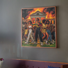 Load image into Gallery viewer, Black Liberation Wall Art Poster – Decolonization Celebration Painting – Cultural Reclamation Artwork – Modern Black History Art – Freedom Revolution Decor