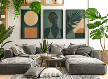 Load image into Gallery viewer, 250-Piece | Afrocentric Wall Art Collection | Celebrating Black Women | Gallery Wall Art Bundle | Digital Download