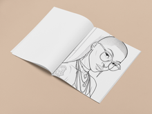 Load image into Gallery viewer, Ebony Divine Feminine Coloring Pages: Black Women Art, Mindfulness (Digital Download)