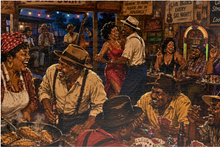 Load image into Gallery viewer, Juke Joint | Nostalgic Black Art Puzzle | 110/252/520/1000 Piece Adult Puzzles