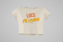 Load image into Gallery viewer, LOCS and MELANIN Crop Top