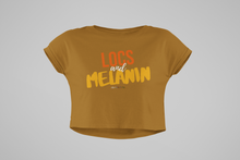 Load image into Gallery viewer, LOCS and MELANIN Crop Top