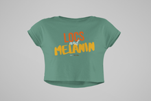 Load image into Gallery viewer, LOCS and MELANIN Crop Top