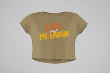 Load image into Gallery viewer, LOCS and MELANIN Crop Top