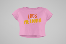 Load image into Gallery viewer, LOCS and MELANIN Crop Top