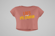 Load image into Gallery viewer, LOCS and MELANIN Crop Top
