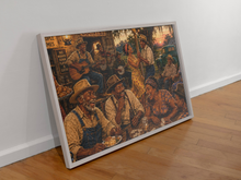 Load image into Gallery viewer, Juke Joint Black Art Puzzle Hilarious African American Caricatures Fun Gift for Her/Him 110/252/520/1000 Piece Adult Puzzles