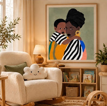 Load image into Gallery viewer, African Mother and Child | Afrocentric Wall Art Bundle | Printable Nursery Decor