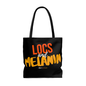 LOCS AND MELANIN Tote Bag