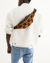 Load image into Gallery viewer, KENTE Print Crossbody Fanny Pack